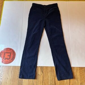 Crown and Ivy boys size 16 navy corduroy pants